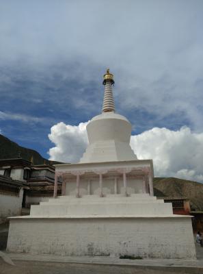 Stupa im Labrang-Kloster
